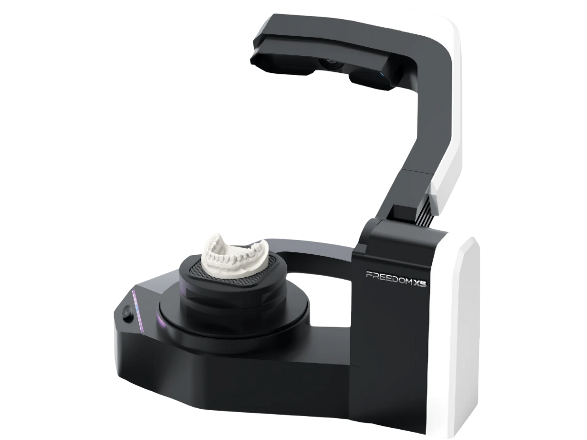Scanner Premium de Bancada Laboratórios Dentários DOF FREEDOM X5